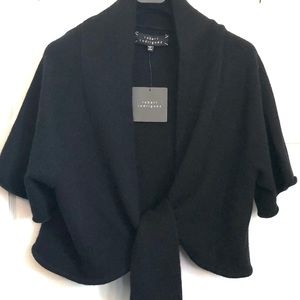 Robert Rodriquez Black 100% Cashmere Shrug